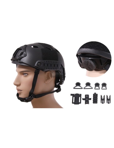 EMERSON BLACK FAST PJ ADJUSTABLE HELMET