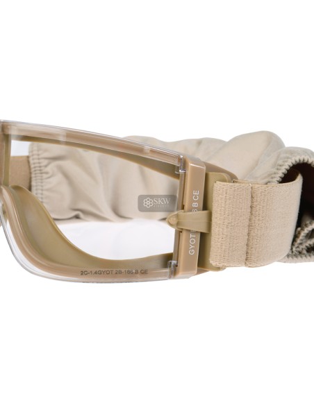 DELTA TACTICS TAN X8 PROTECTION GOGGLE