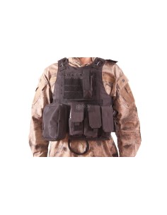 PLATE CARRIER BLACK DELTA TACTICS V07