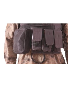 CHALECO PLATE CARRIER NEGRO DELTA TACTICS V07 2