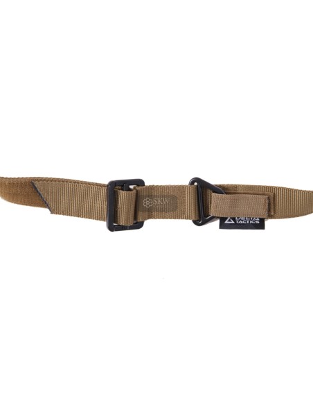 CINTURÓN DOBLE HEBILLA RESCATE 125CM TAN DELTA TACTICS