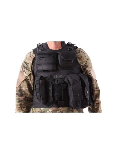BLACK MOI VEST DELTA TACTICS V13
