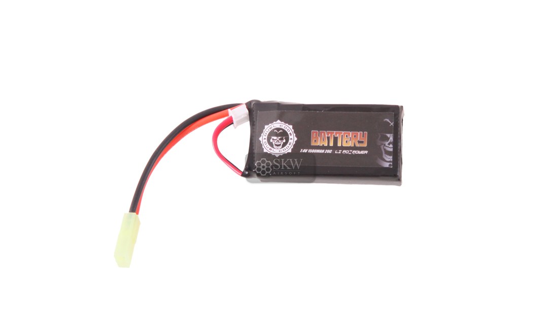 BATERIA LIPO 7.4V 1500MAH 20C DUEL CODE