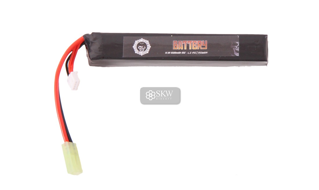 BATERIA LIPO 11.1V 1500MAH 15C DUEL CODE