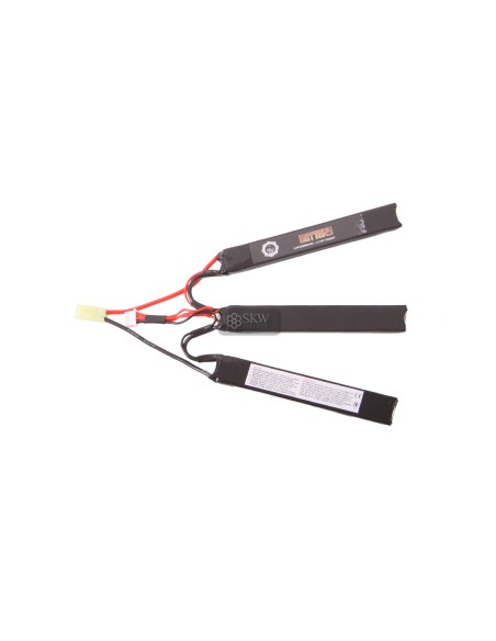 BATTERIE LIPO 11.1V 1300MAH 15C DUEL CODE