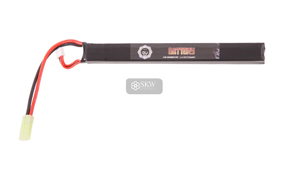 DUEL CODE LIPO 7.4V 1400MAH 25C BATTERY