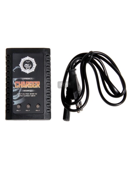 CARGADOR BALANCEADOR LIPO 2-3 CELDAS 7.4V/11.1V DUEL CODE
