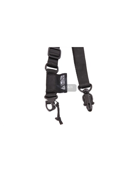 CORREA TACTICA AJUSTABLE 2 PUNTOS NEGRA DELTA TACTICS