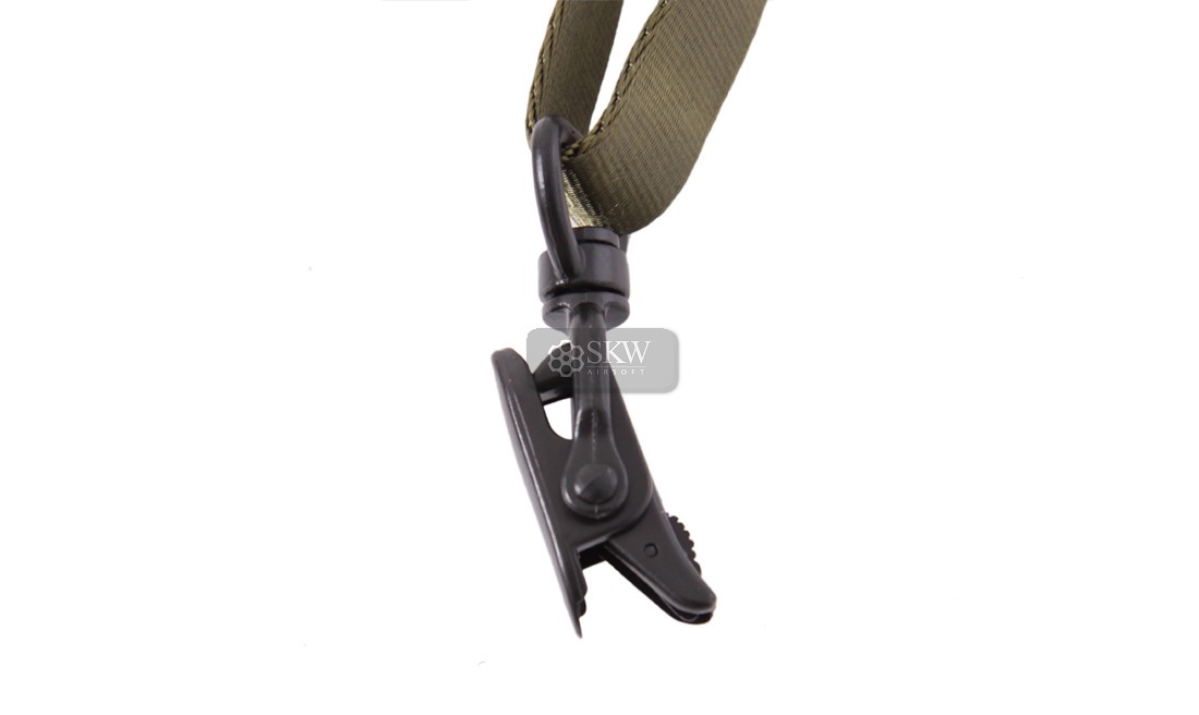 SANGLE TACTIQUE RÉGLABLE 2 POINTS COULEUR TAN...