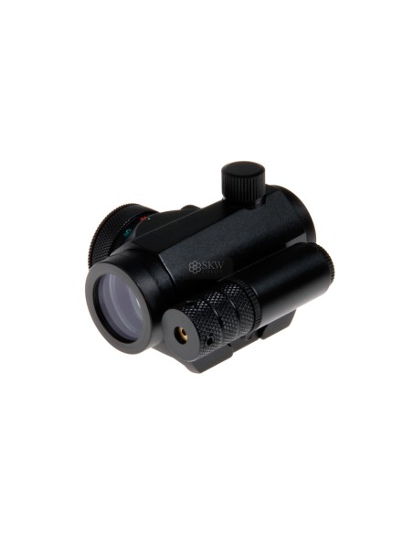 PUNTO ROJO VERDE 1X25 MINI & LASER ROJO DUEL CODE