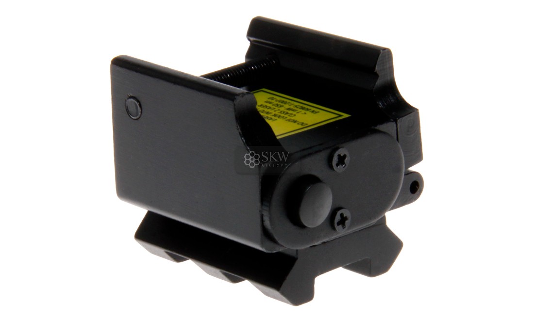 DELTA TACTICS RED LASER WITH PICATINNY RAIL