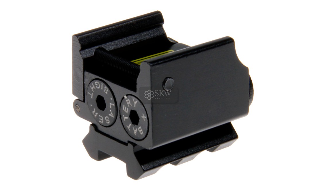 LASER ROJO CON RAIL PICATINNY DELTA TACTICS