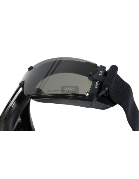 GAFAS PANTALLAS NEGRAS 3 LENTES 800 DELTA TACTICS