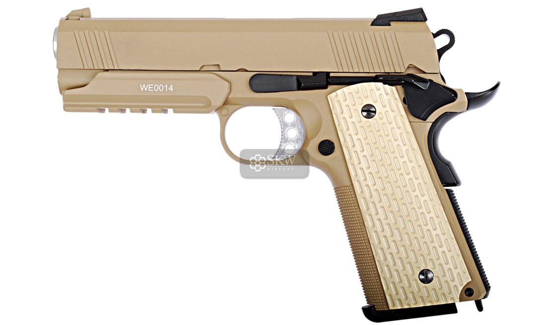 WE-E011-T DESERT WARRIOR 4.3 TAN GBB AIRSOFT...