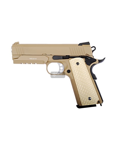 DESERT WARRIOR 4.3 TAN PISTOLA GBB WE-E011-T
