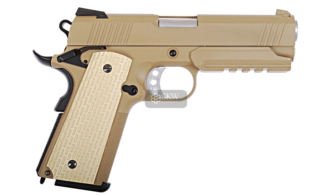 WE-E011-T DESERT WARRIOR 4.3 TAN GBB AIRSOFT...