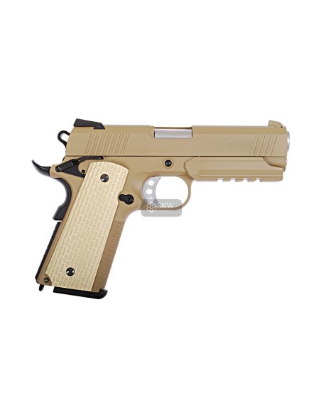 DESERT WARRIOR 4.3 TAN PISTOLA GBB WE-E011-T