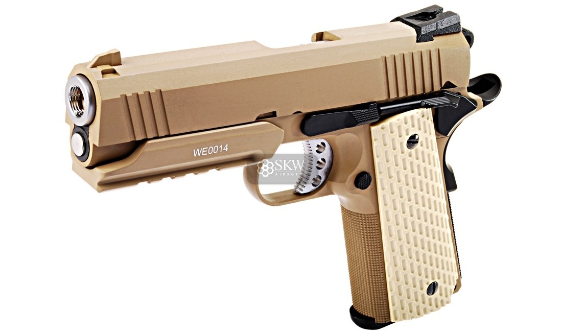 WE-E011-T DESERT WARRIOR 4.3 TAN GBB AIRSOFT...