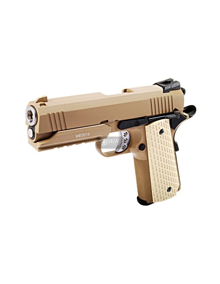 DESERT WARRIOR 4.3 TAN PISTOLA GBB WE-E011-T