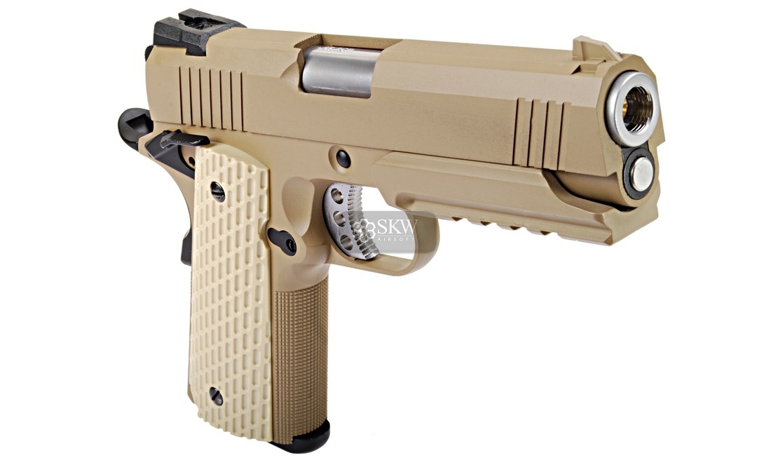 DESERT WARRIOR 4.3 TAN PISTOLA GBB WE-E011-T