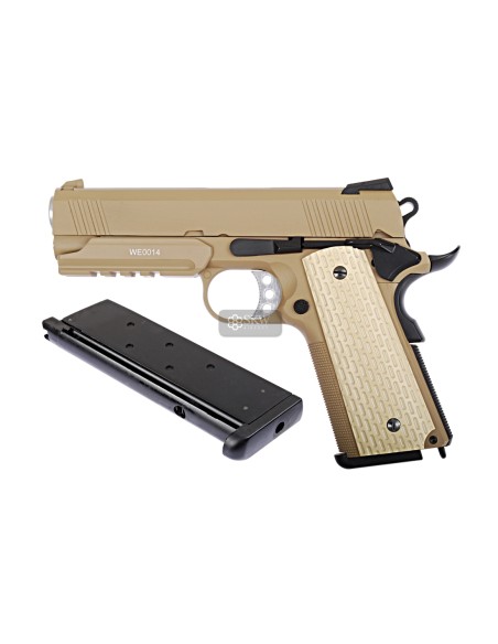 DESERT WARRIOR 4.3 TAN PISTOLA GBB WE-E011-T