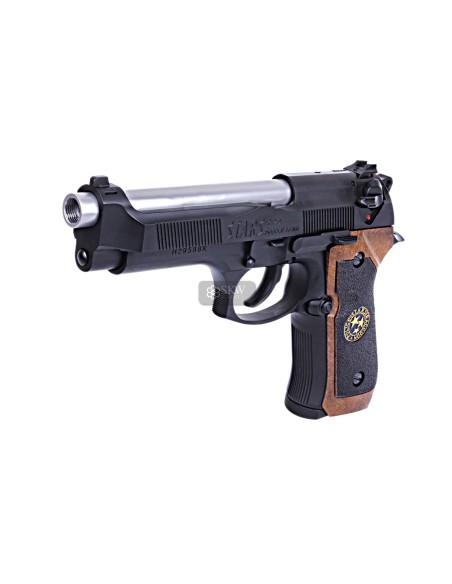 BIOHAZARD M92 BLACK PISTOLA GBB WE-2058GB
