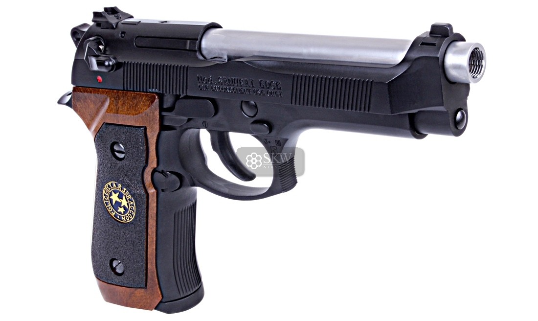 BIOHAZARD M92 BLACK PISTOLA GBB WE-2058GB