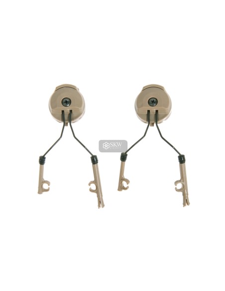2 TAN HEADSET OPS CORE SISTEM
