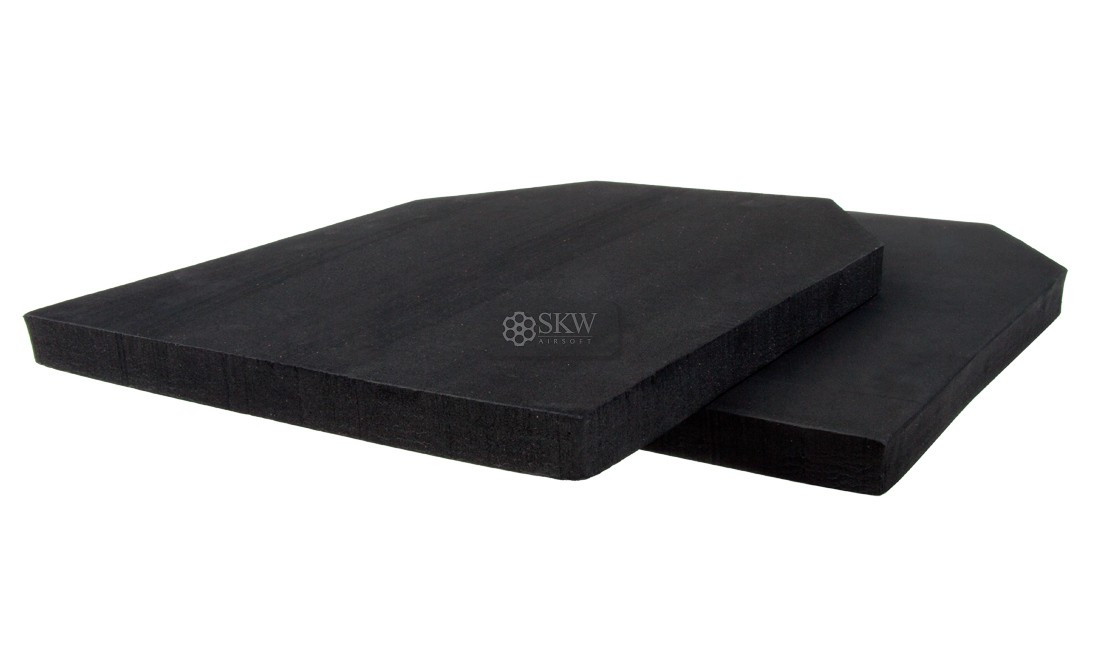 2 PLACAS DE PROTECCION DUMMY DE GOMA FOAM...