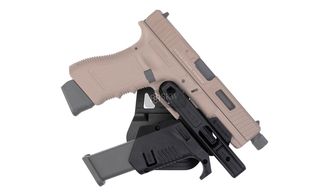 RECOVER TACTICAL 20/20N SET DE ACCESORIOS NEGRO