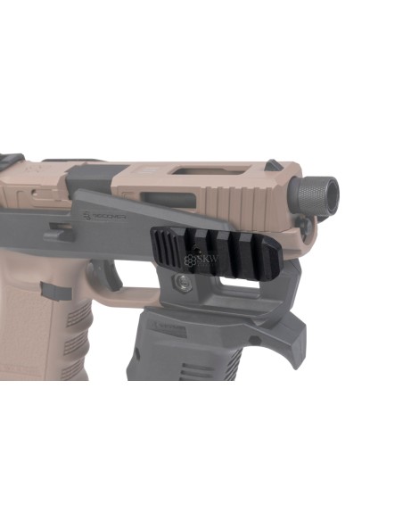 RECOVER TACTICAL 20/20N SET DE ACCESORIOS NEGRO