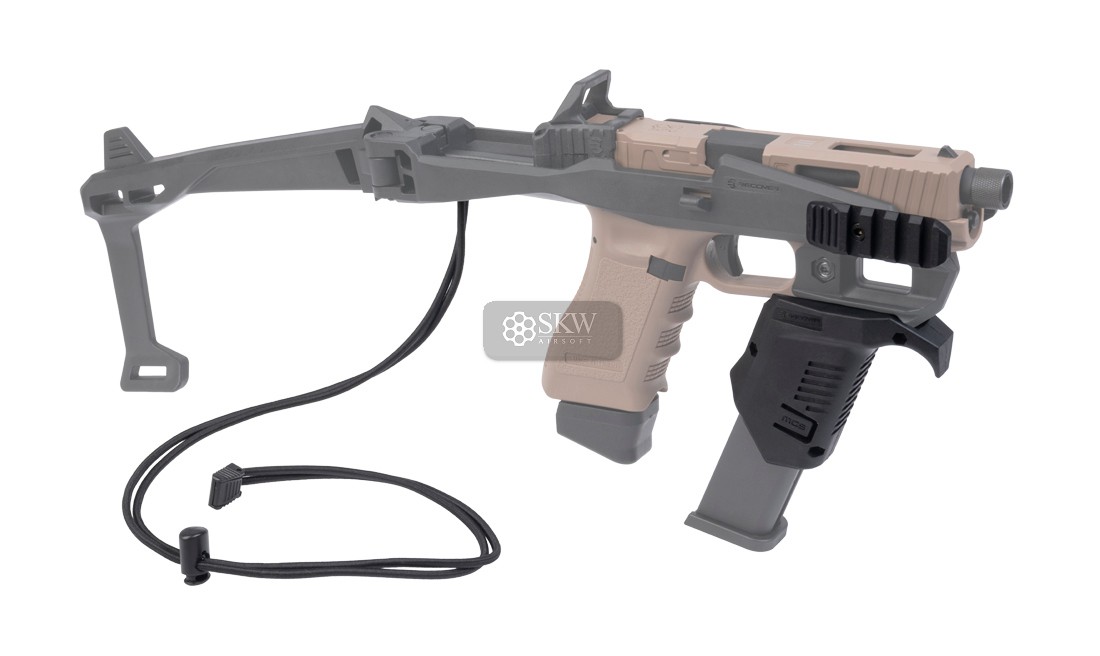 RECOVER TACTICAL 20/20N SET DE ACCESORIOS NEGRO