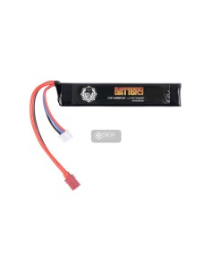 BATTERIE LIPO 11.1V 1100MAH 25C T-DEAN DUEL CODE
