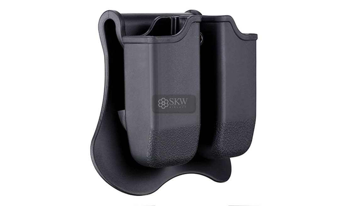 PORTA CARGADOR DOBLE PISTOLA G SERIES AMOMAX