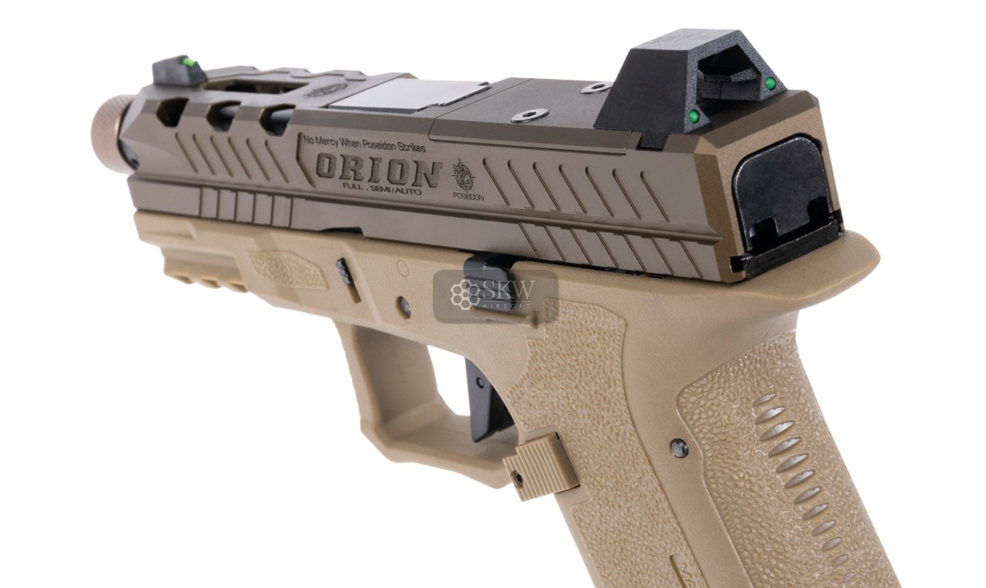 PISTOLET GBB ORION 1 PERFORMANCE TAN POSEIDON