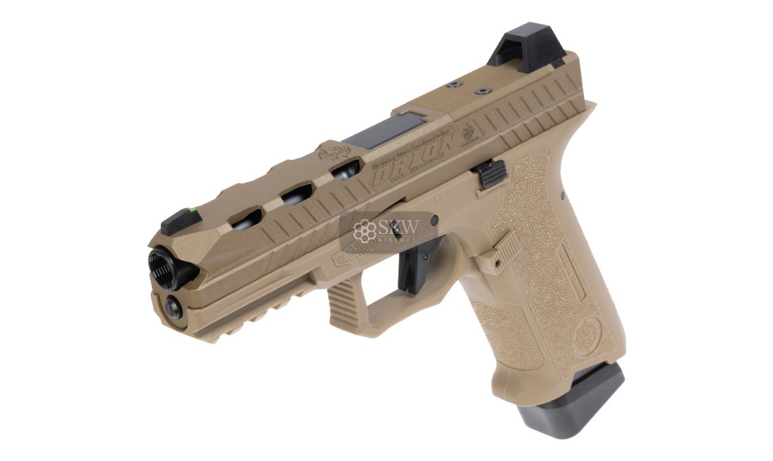 PISTOLET GBB ORION 2 ACTION TAN POSEIDON