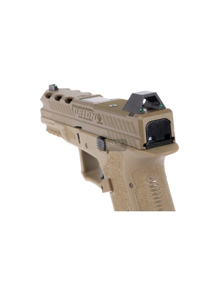 PISTOLET GBB ORION 2 ACTION TAN POSEIDON
