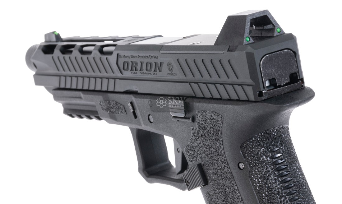 PISTOLET GBB ORION 3 PERFORMANCE BLACK POSEIDON