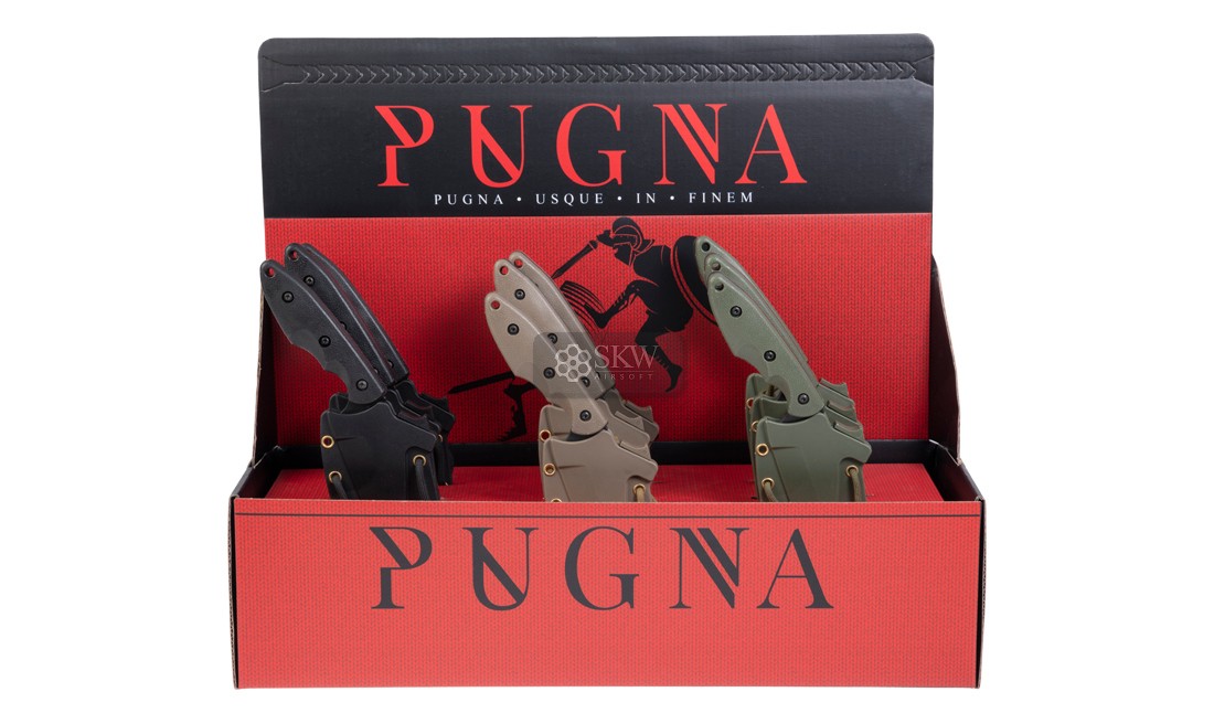 PUGNA 9 KNIFE SET AND DISPLAY SECUTOR