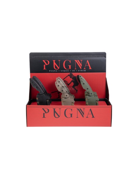 PUGNA 9 KNIFE SET AND DISPLAY SECUTOR