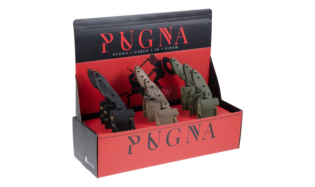 PUGNA 9 KNIFE SET AND DISPLAY SECUTOR