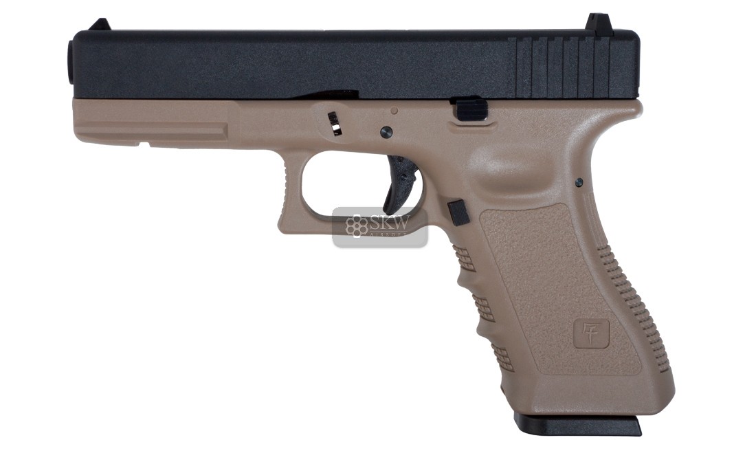 SAIGO DEFENSE MK1 GAS BLOW BACK METAL SLIDE TAN