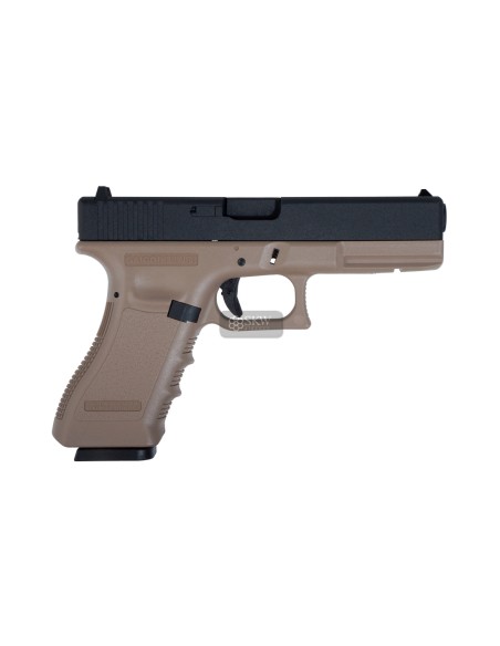 SAIGO DEFENSE MK1 GAS BLOW BACK METAL SLIDE TAN