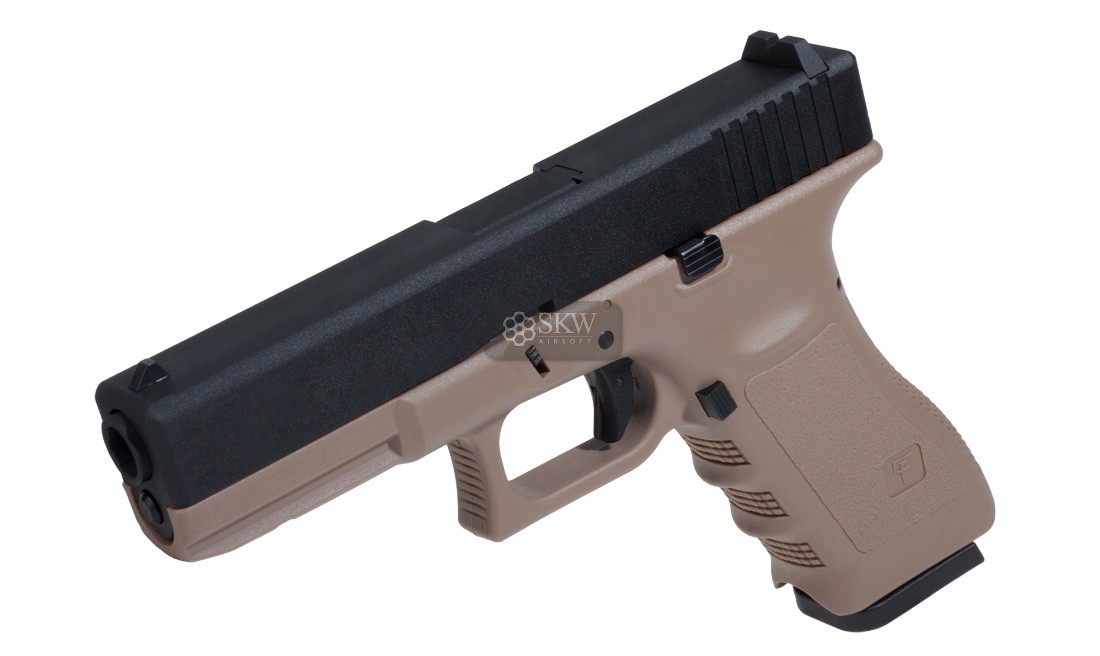 SAIGO DEFENSE MK1 GAS BLOW BACK METAL SLIDE TAN
