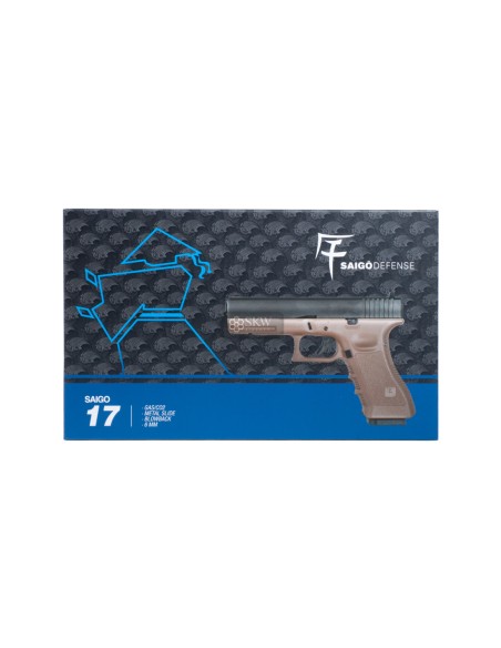 SAIGO DEFENSE MK1 GAS BLOW BACK METAL SLIDE TAN