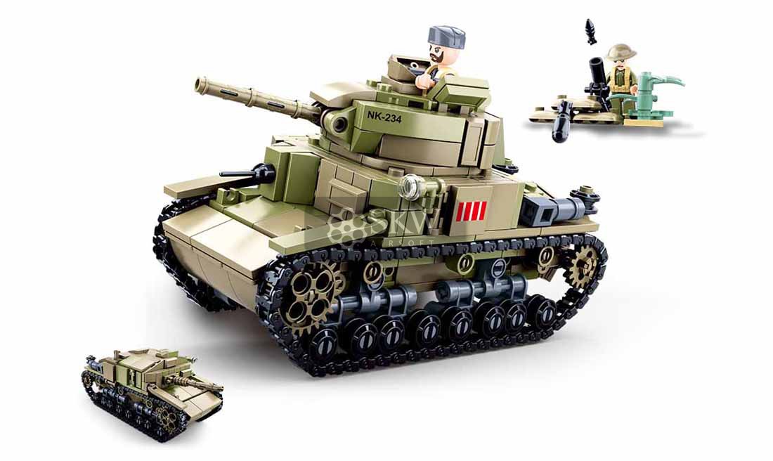 WWII TANQUE  EJERCITO ITALIANO M14/41