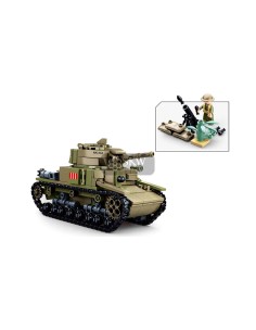 WWII CHAR D'ASSAUT ARMÉE ITALIENNE M14/41 2