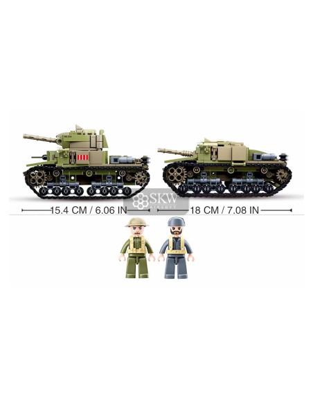 WWII TANQUE  EJERCITO ITALIANO M14/41