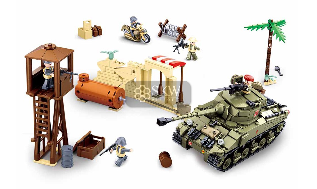 WWII SHERMAN FIREFLY TANK
