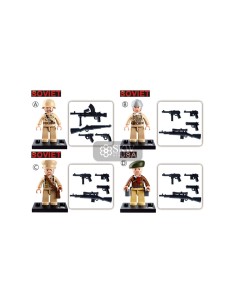 WWII MINIFIGURAS 12 UDS DISPLAY 60 UDS 2